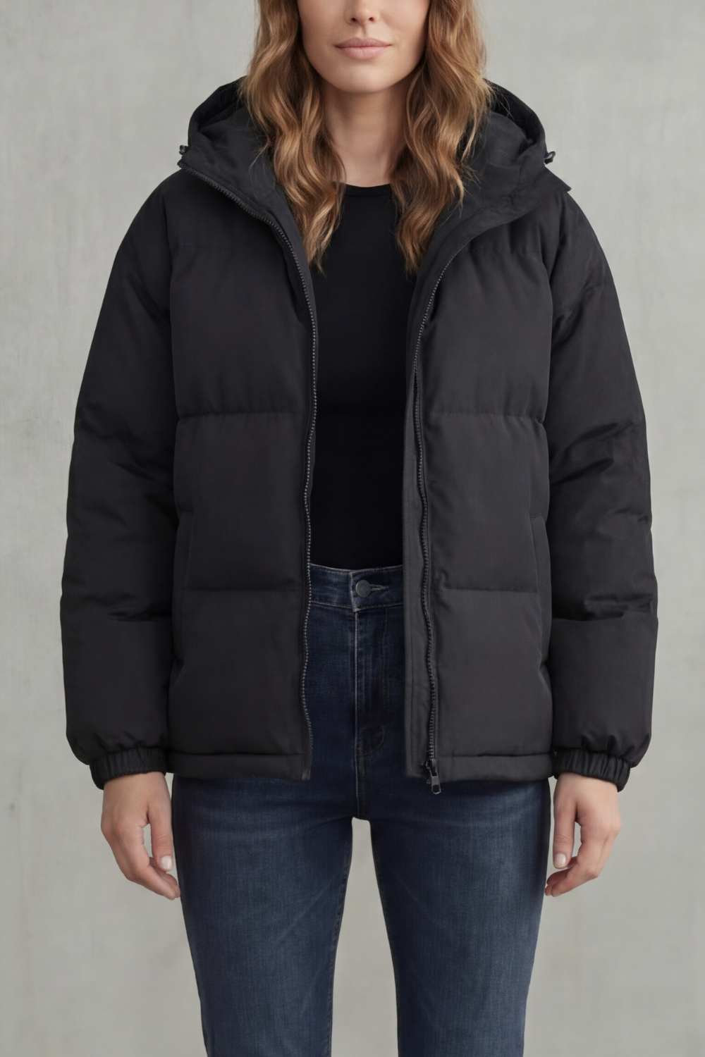 Kacob | Quilted Hooded Puffer Jacket