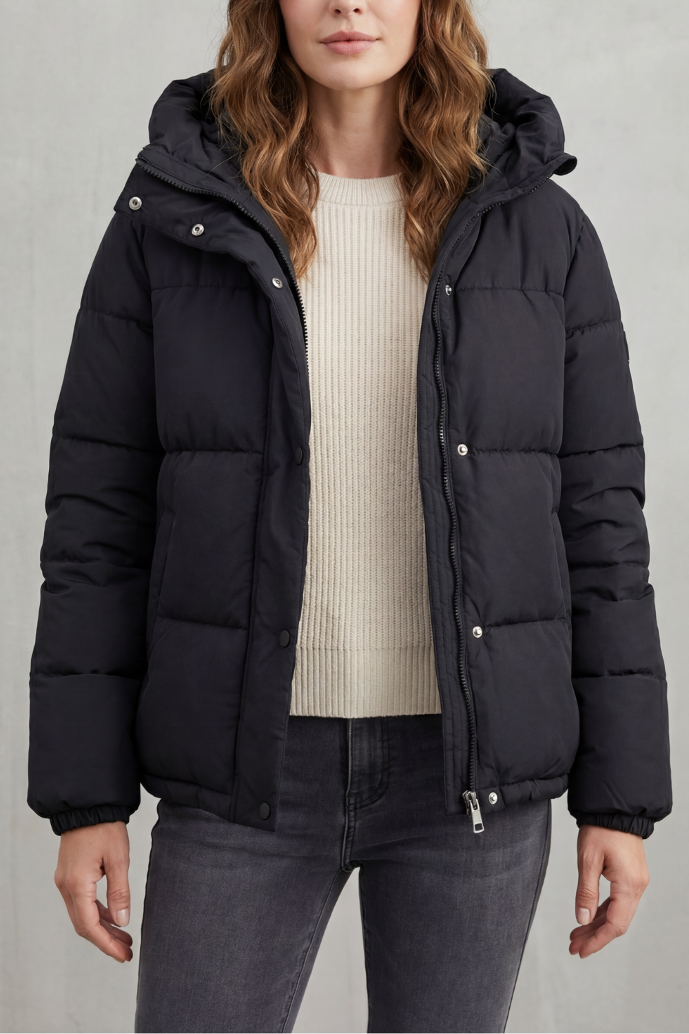 Kacob | Quilted Padded Puffer Jacket