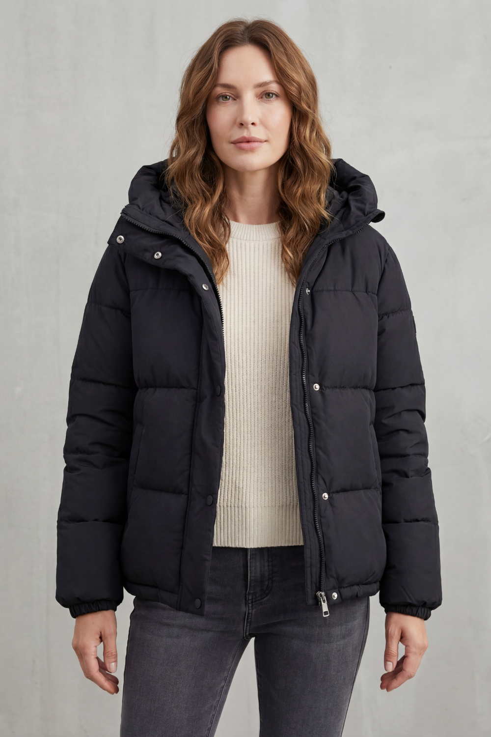 Kacob | Quilted Padded Puffer Jacket