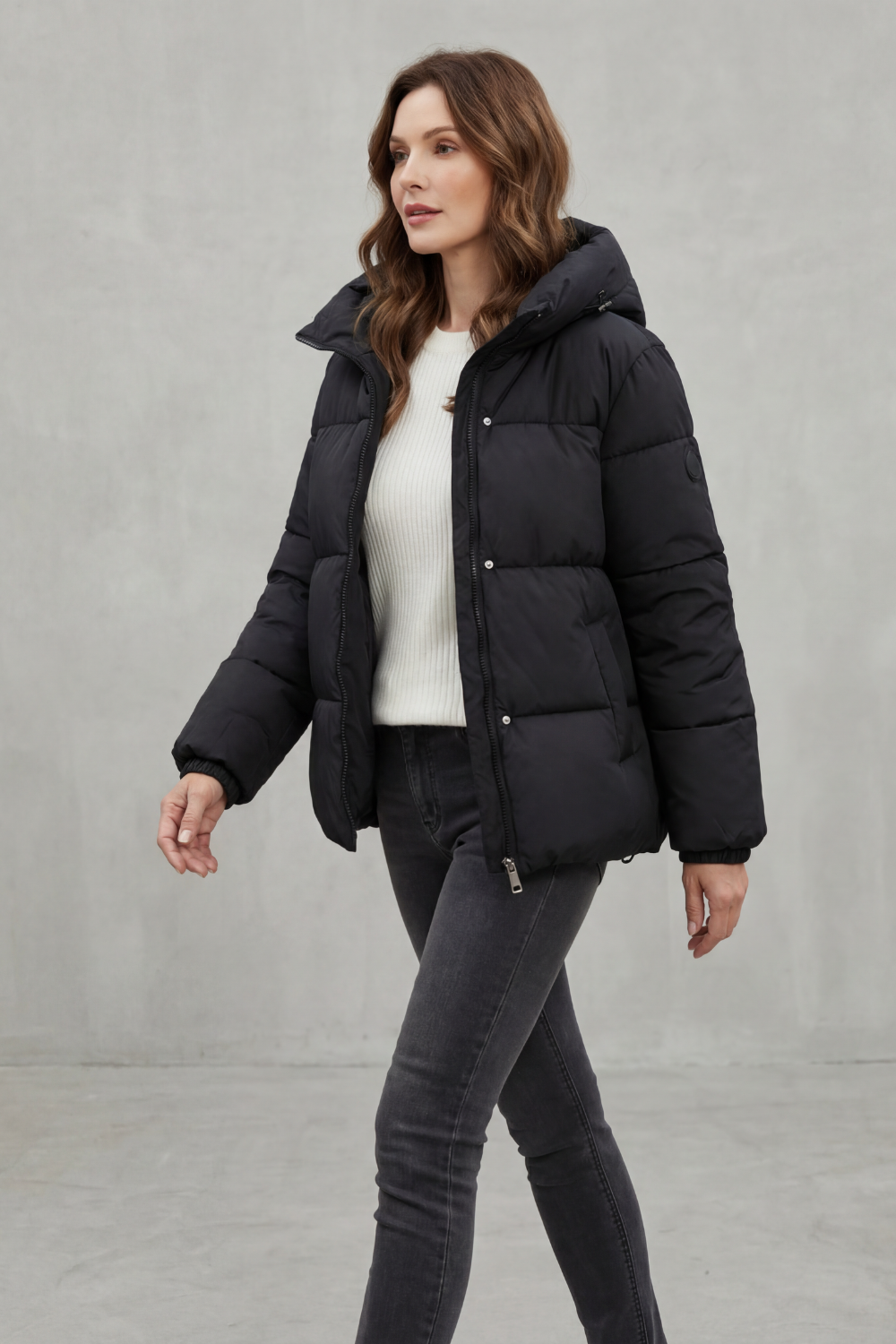 Kacob | Quilted Padded Puffer Jacket