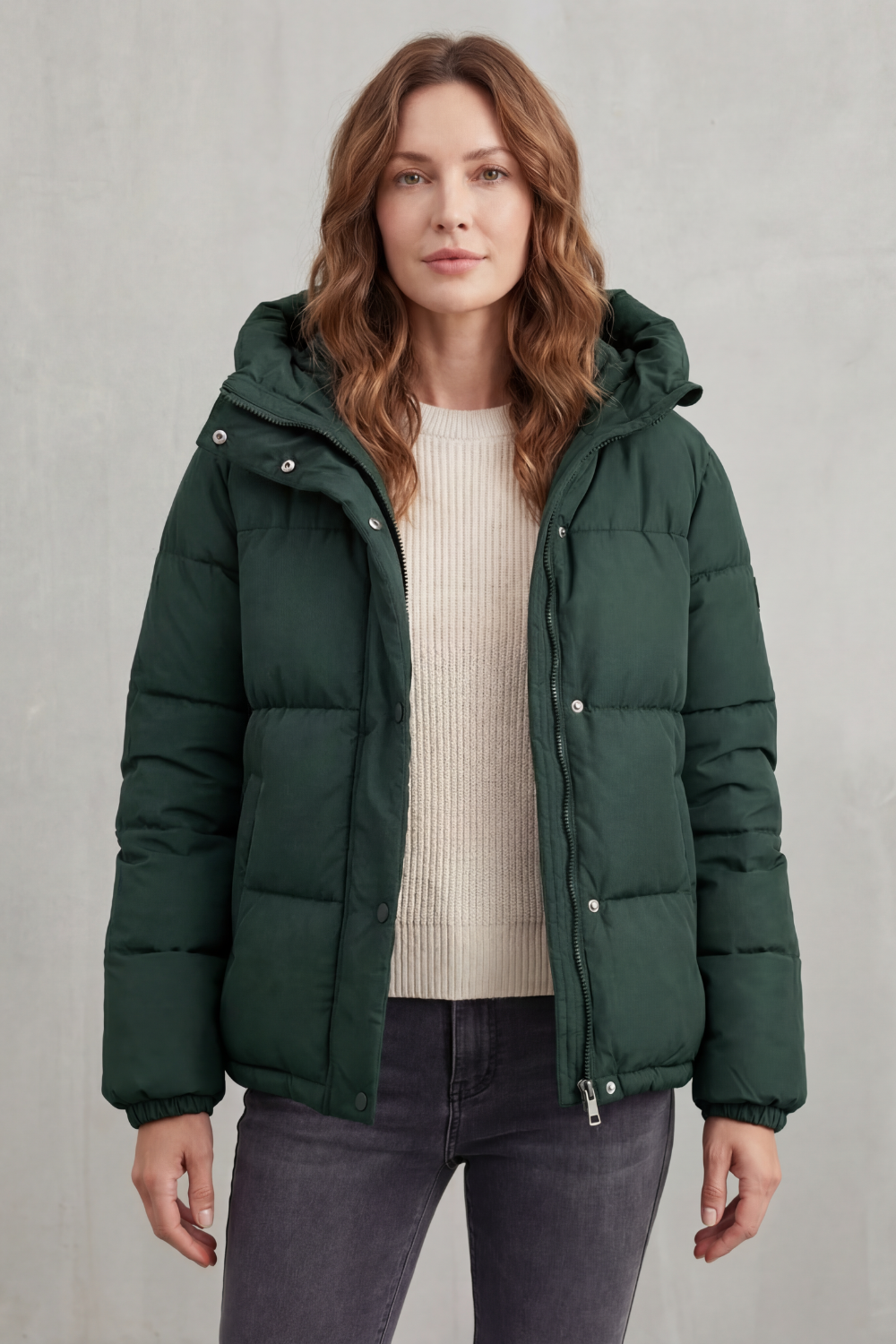 Kacob | Quilted Padded Puffer Jacket