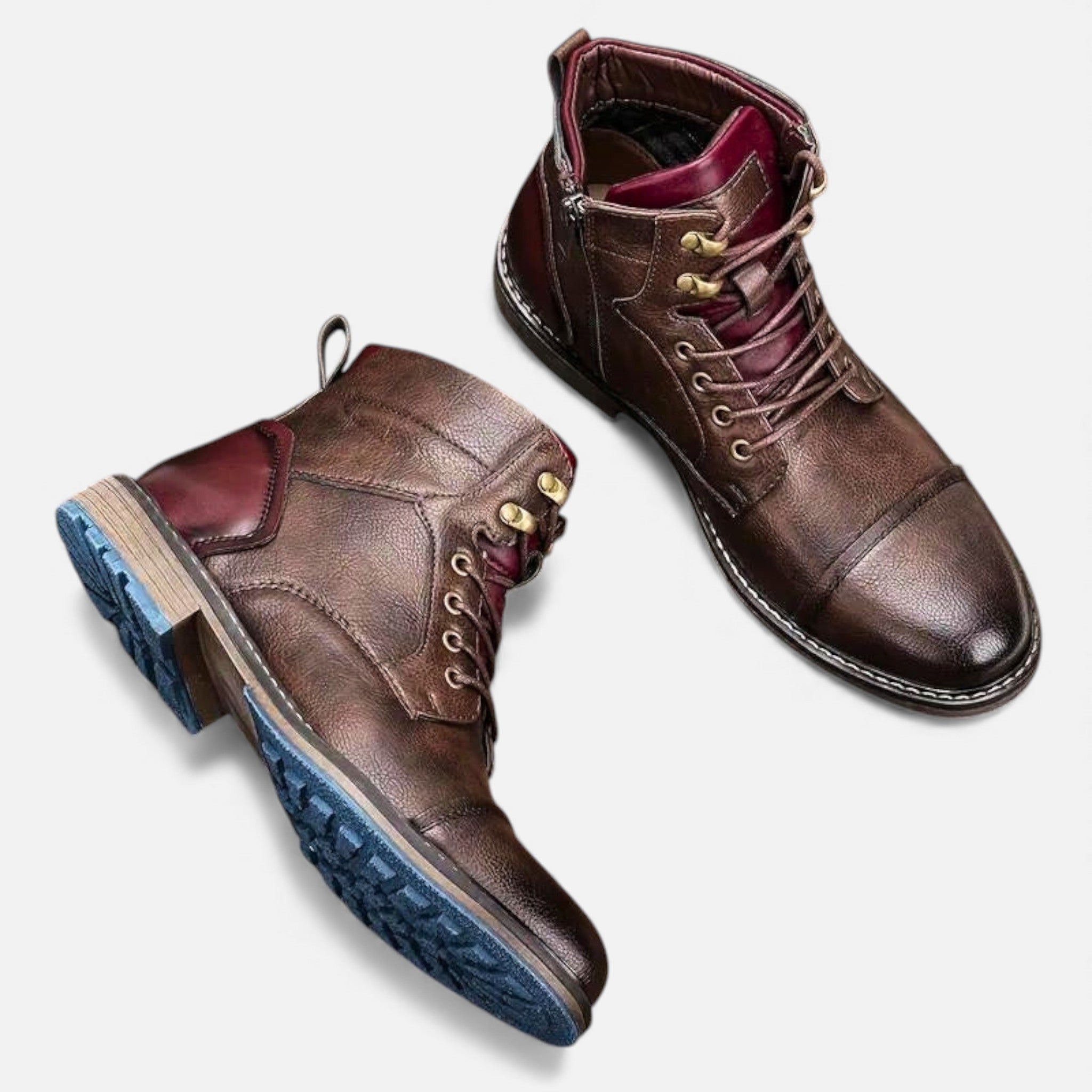 Kacob | Men's Leather Chelsea Boots Outdoor