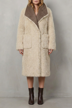 Kacob | Reversible Faux Shearling Coat