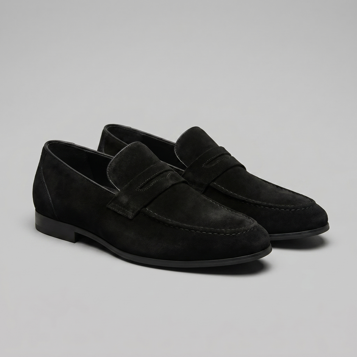 Kacob | Men's Penny Loafers – Slip On Moc Toe Smart Casual Loafers