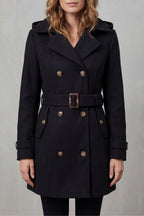 Kacob | Tailored Hooded Trench Coat