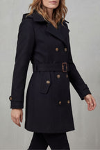 Kacob | Tailored Hooded Trench Coat