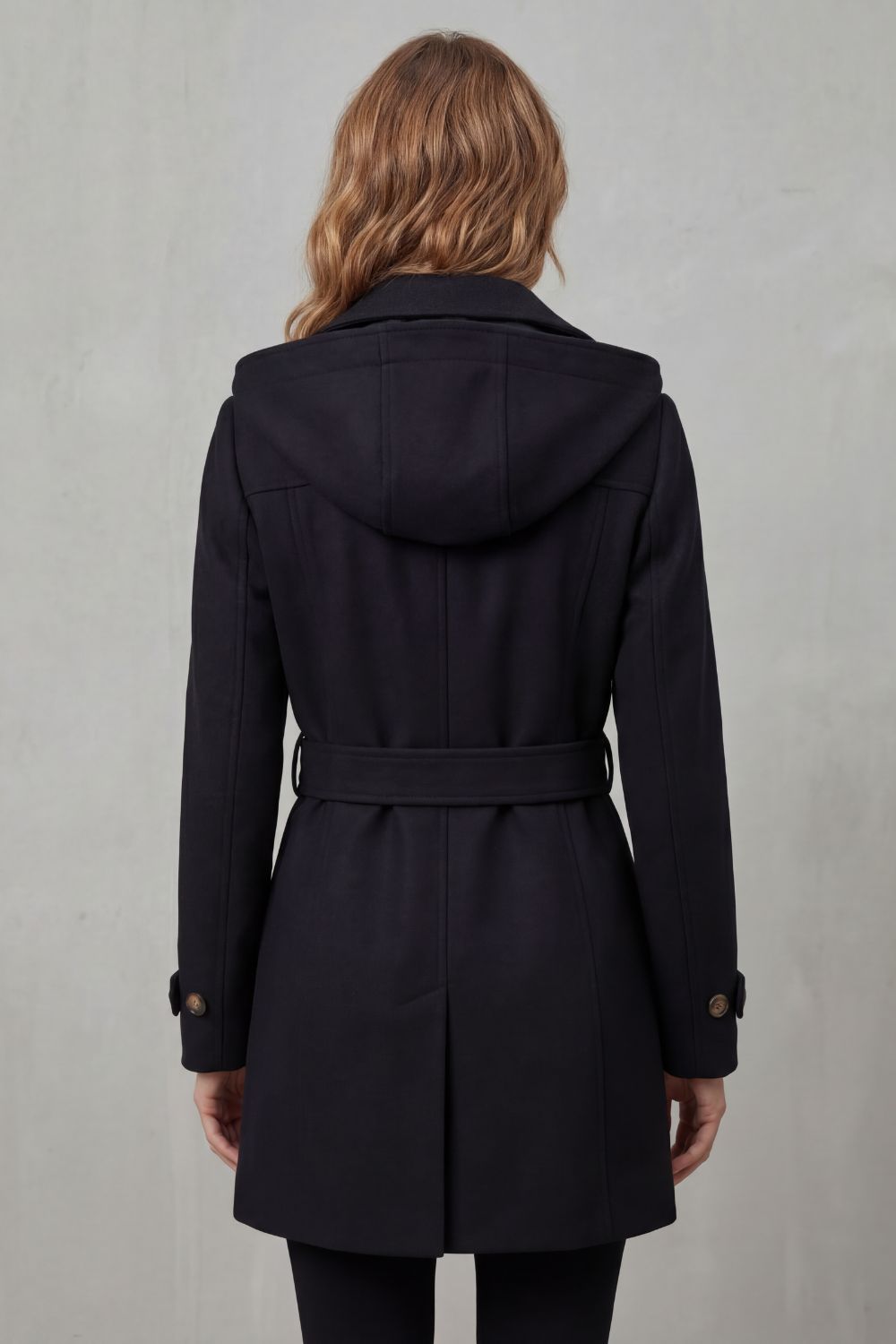 Kacob | Tailored Hooded Trench Coat