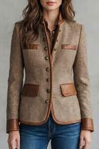 Kacob | Vintage Trim Tweed Jacket