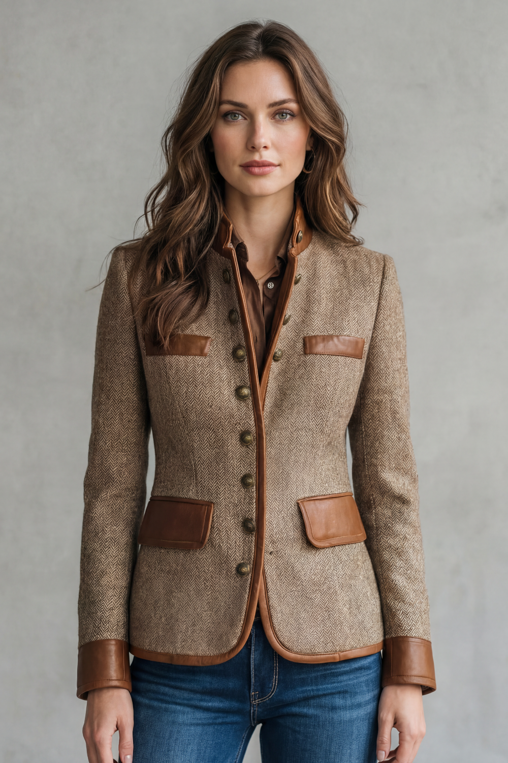 Kacob | Vintage Trim Tweed Jacket