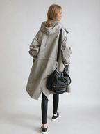 Women's Classic Belted Trench Coat – Relaxed Fit