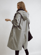Women's Classic Belted Trench Coat – Relaxed Fit