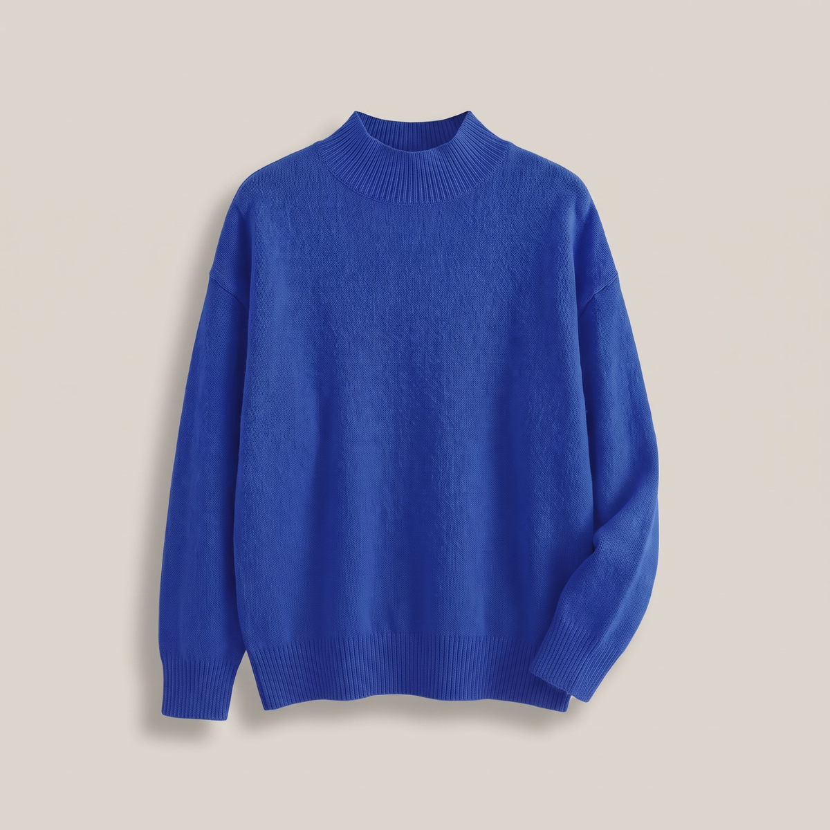 Kacob | Women's Classic Roll Neck Jumper – Smooth Drape Turtleneck Sweater