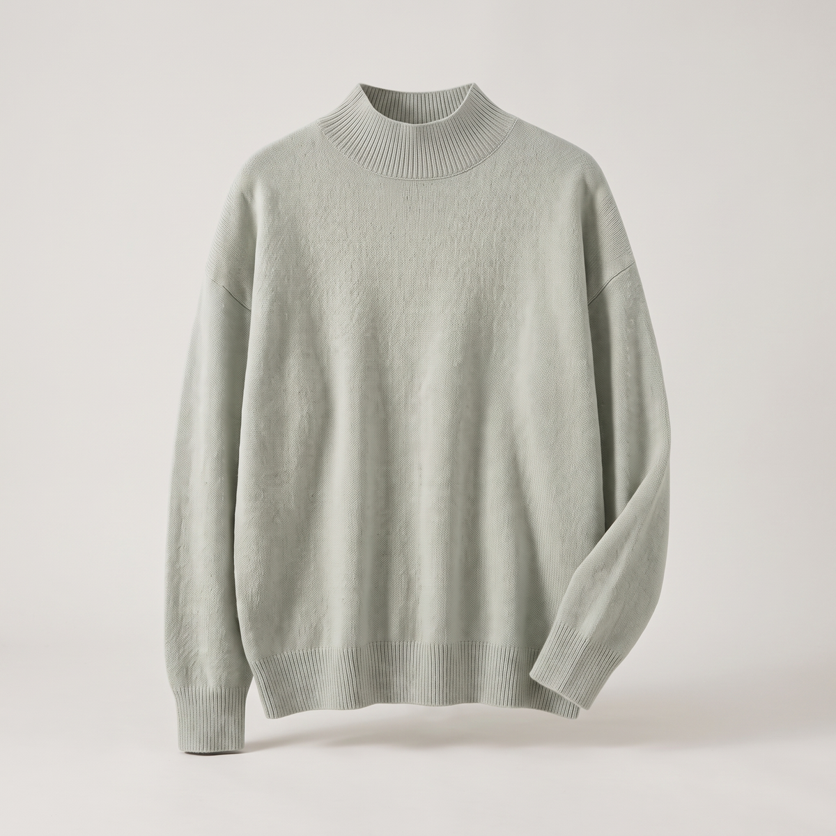 Kacob | Women's Classic Roll Neck Jumper – Smooth Drape Turtleneck Sweater