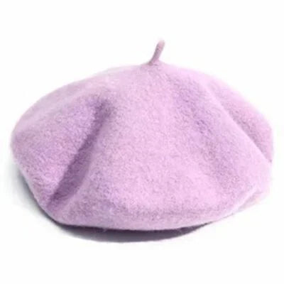 Women's Classic Wool-Blend Beret Hat