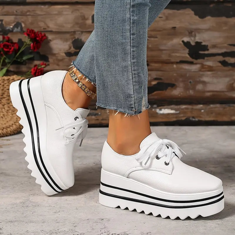 Kacob | Women's Cushioned Everyday Trainers – Casual Walking Trainers for Autumn