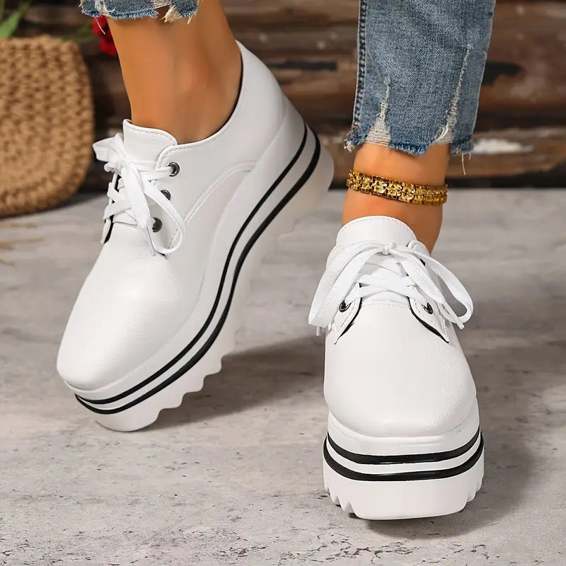 Kacob | Women's Cushioned Everyday Trainers – Casual Walking Trainers for Autumn
