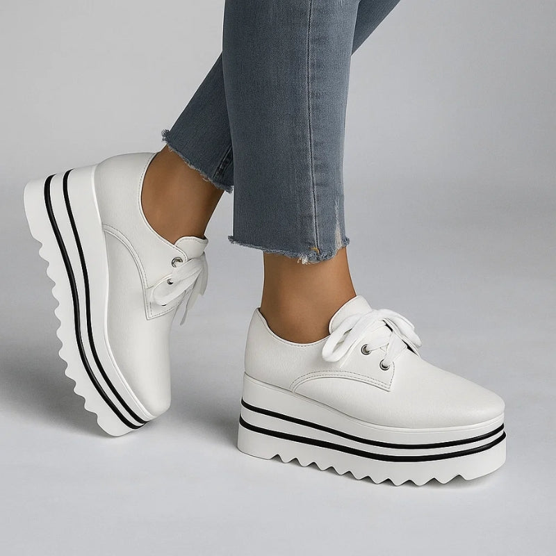Kacob | Women's Cushioned Everyday Trainers – Casual Walking Trainers for Autumn