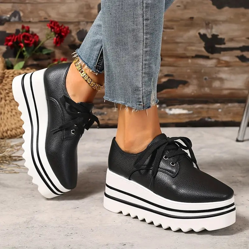 Kacob | Women's Cushioned Everyday Trainers – Casual Walking Trainers for Autumn