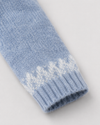 Women's Fair Isle Crew Neck Jumper – Snowflake Yoke