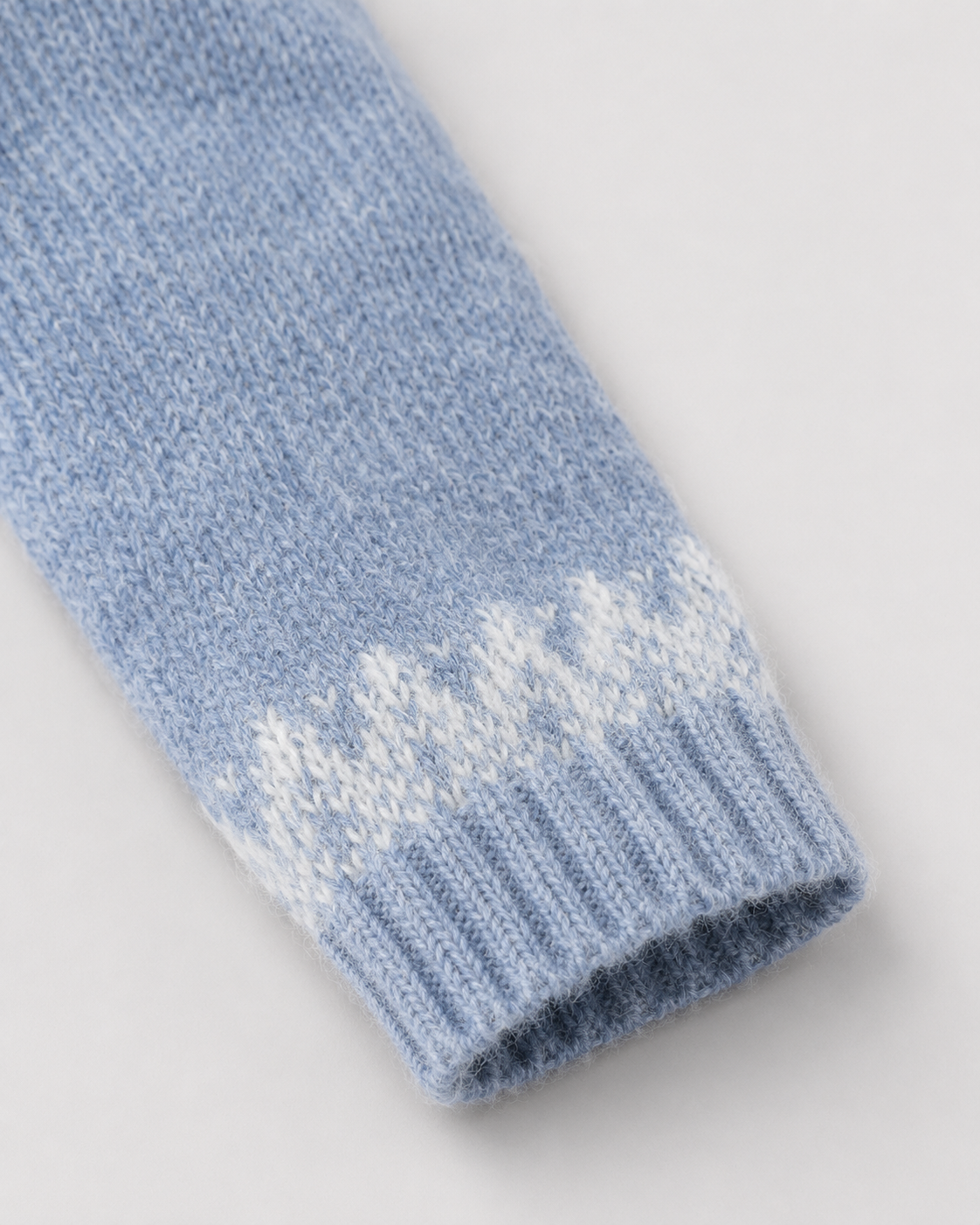 Women's Fair Isle Crew Neck Jumper – Snowflake Yoke