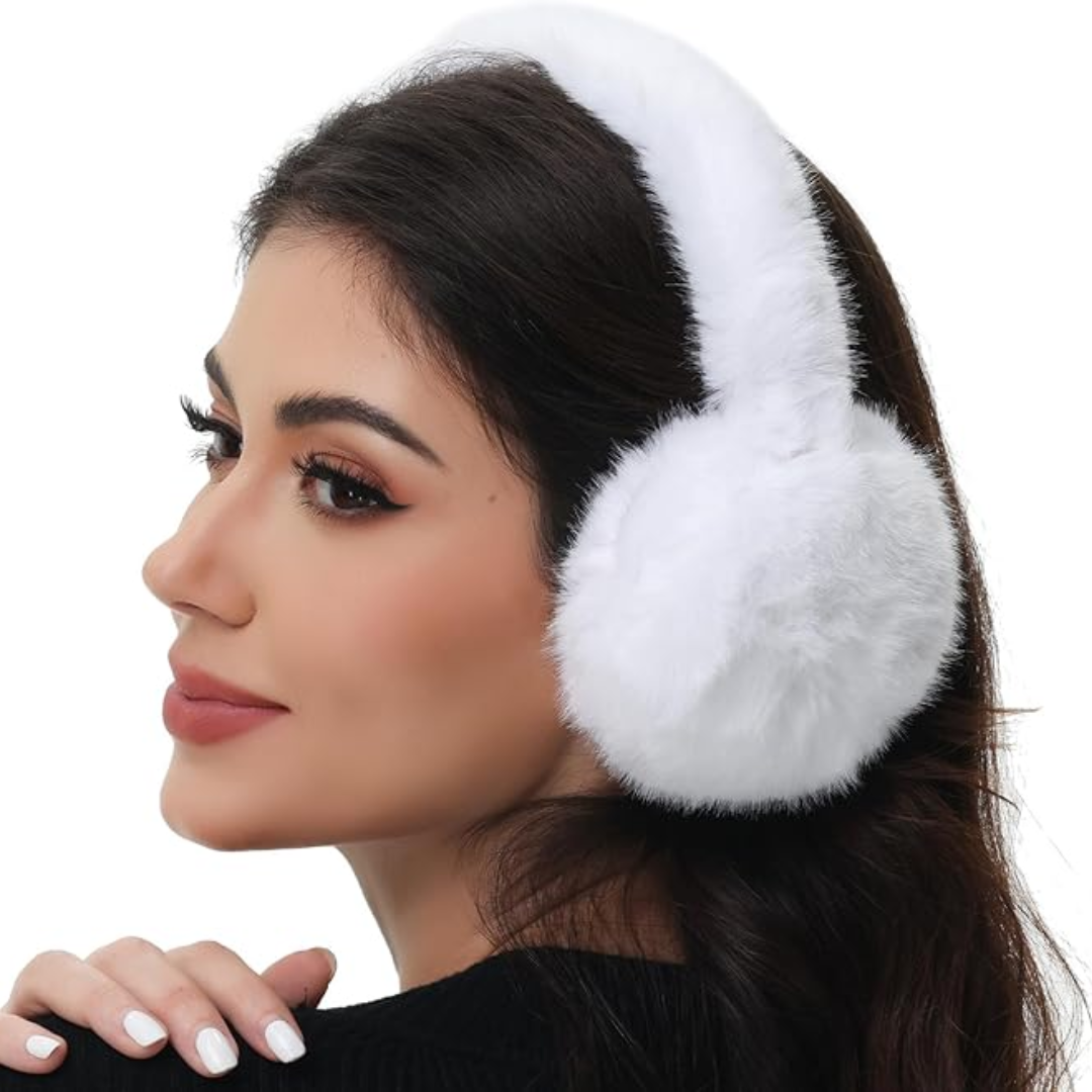 Women's Faux Fur Foldable Ear Muffs