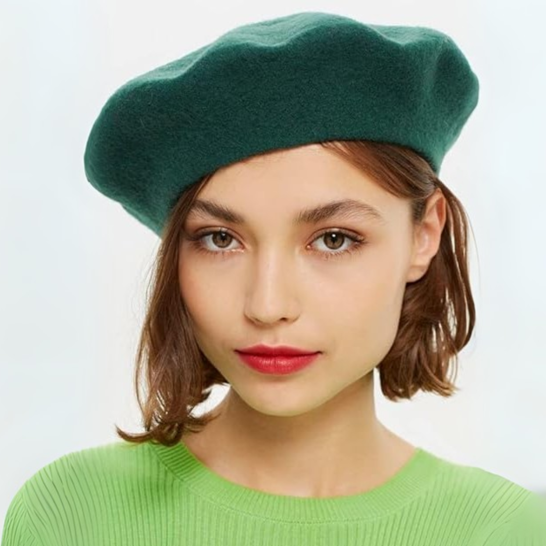 Women's French Style Wool-Blend Beret