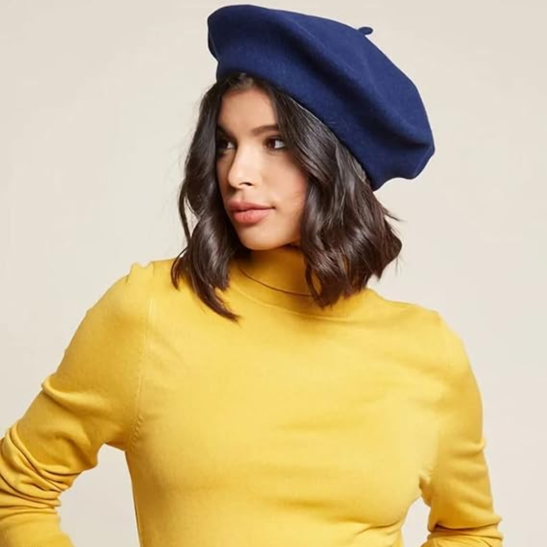 Women's French Style Wool-Blend Beret