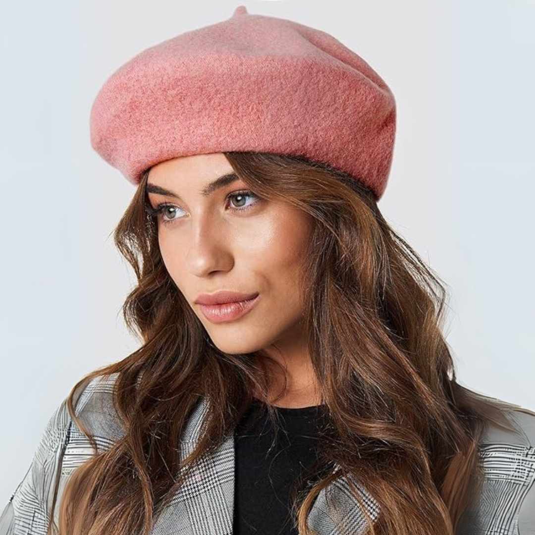 Women's French Style Wool-Blend Beret