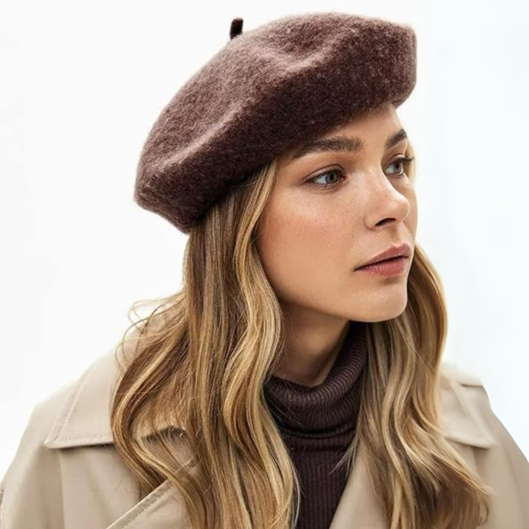 Women's French Style Wool-Blend Beret