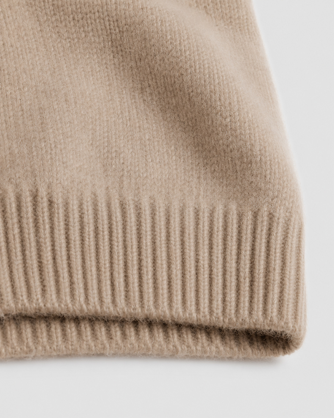 Women's Knit Zip Cardigan with Contrast Collar