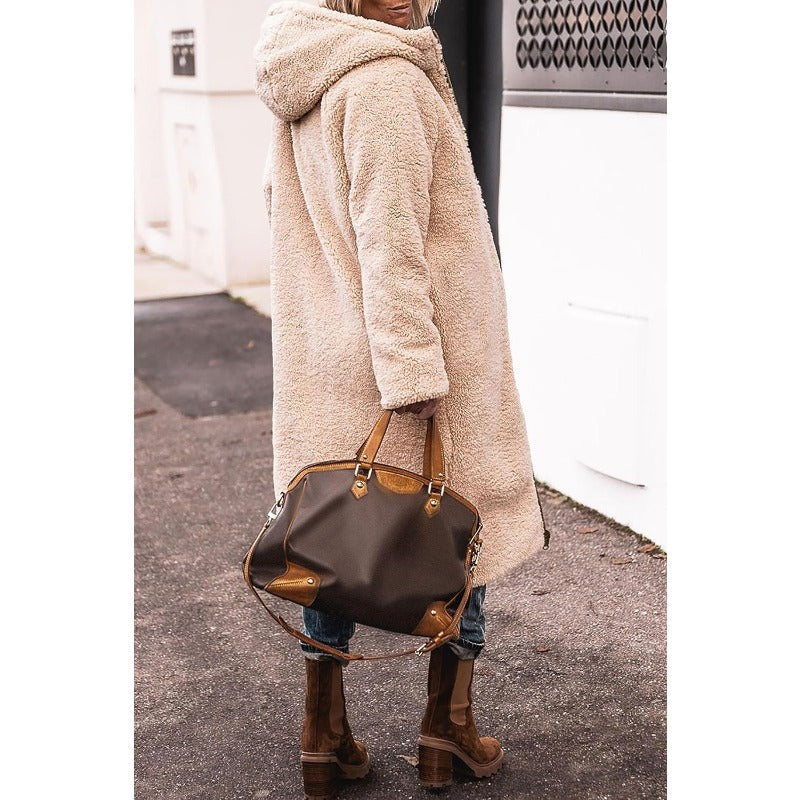 Kacob | Women's Longline Parka Coat – Reversible Quilted Hooded Jacket