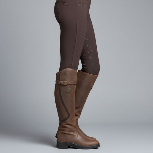 Kacob | Women's Outdoor Riding Boots – Grip Sole Winter Boots for Walking