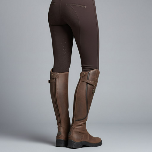 Kacob | Women's Outdoor Riding Boots – Grip Sole Winter Boots for Walking