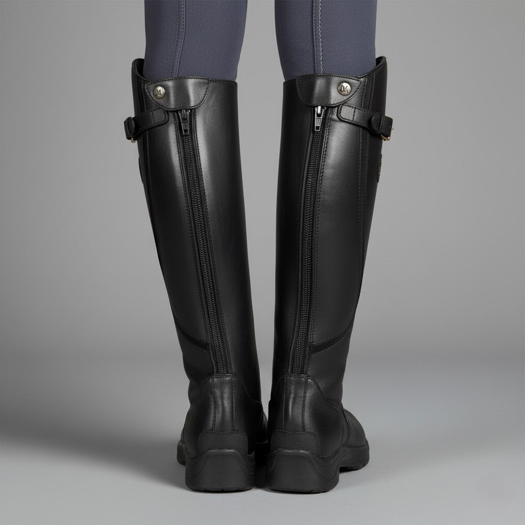Kacob | Women's Outdoor Riding Boots – Grip Sole Winter Boots for Walking