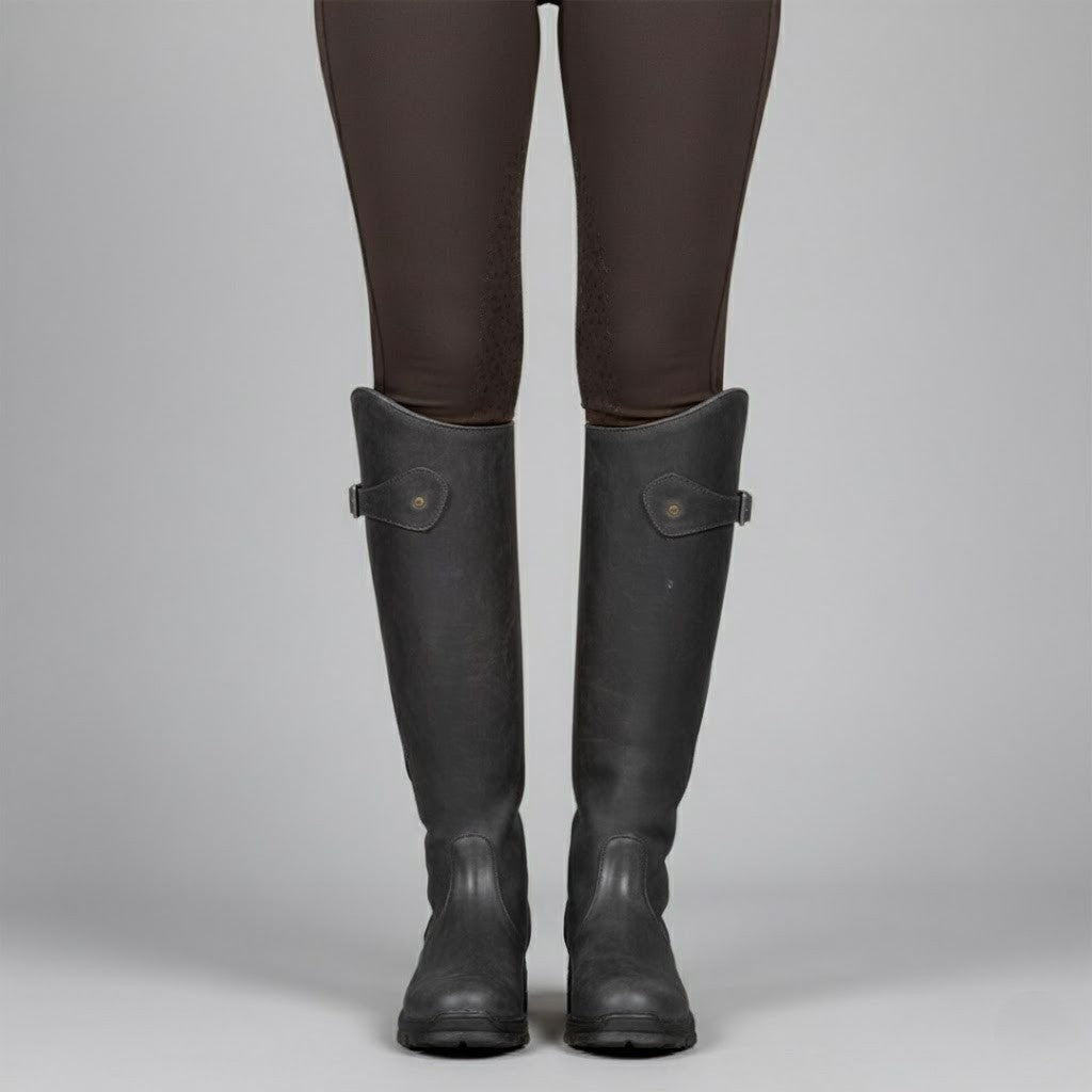 Kacob | Women's Outdoor Riding Boots – Grip Sole Winter Boots for Walking