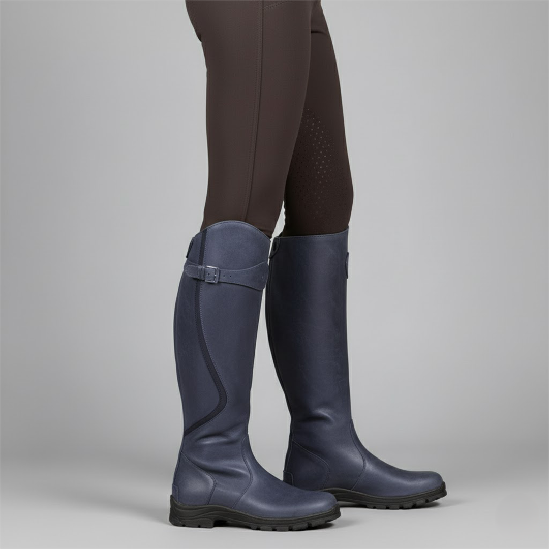 Kacob | Women's Outdoor Riding Boots – Grip Sole Winter Boots for Walking