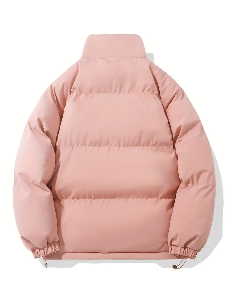 Kacob | Women's Oversized Puffer Jacket – Hooded Short Padded Jacket