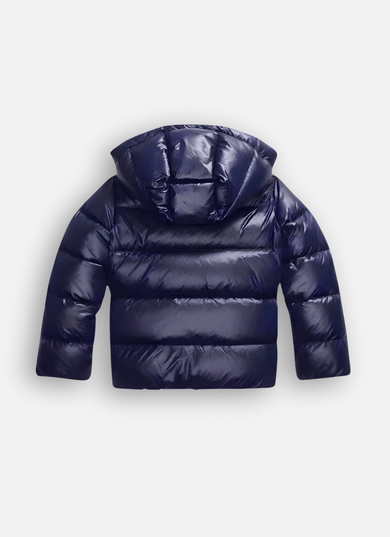 Kacob | Women's Slim Fit Glossy Puffer Jacket – Padded Winter Jacket