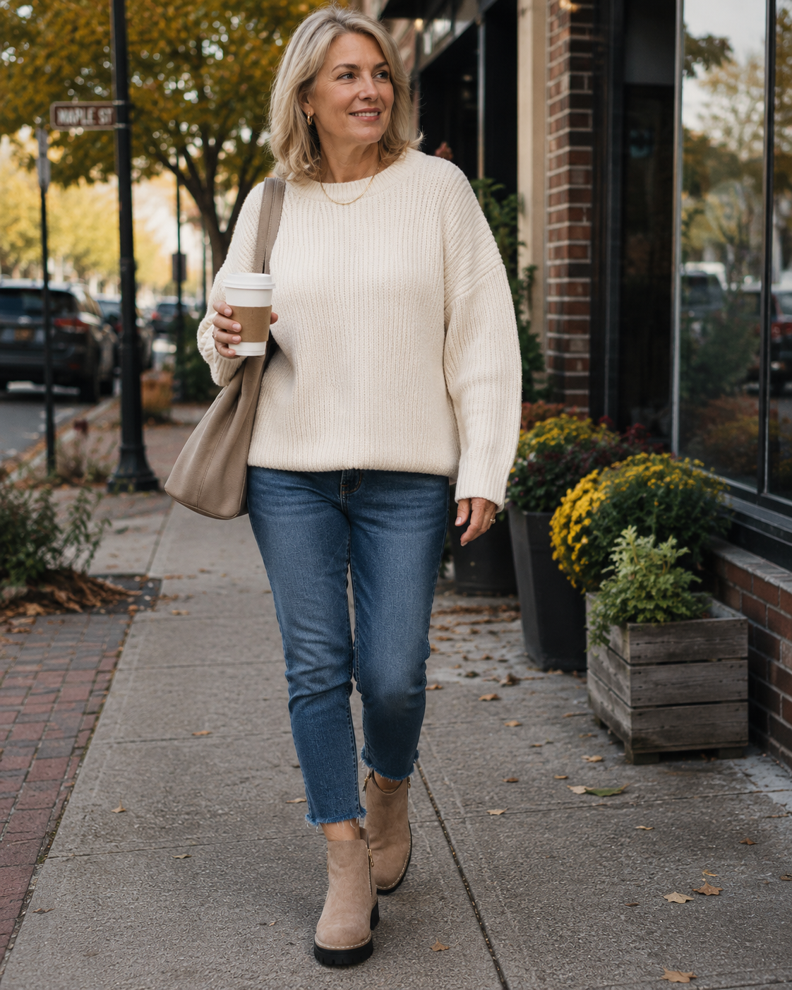 Kacob | Women's Wide Fit Side Zip Ankle Boots – Everyday Autumn Boots