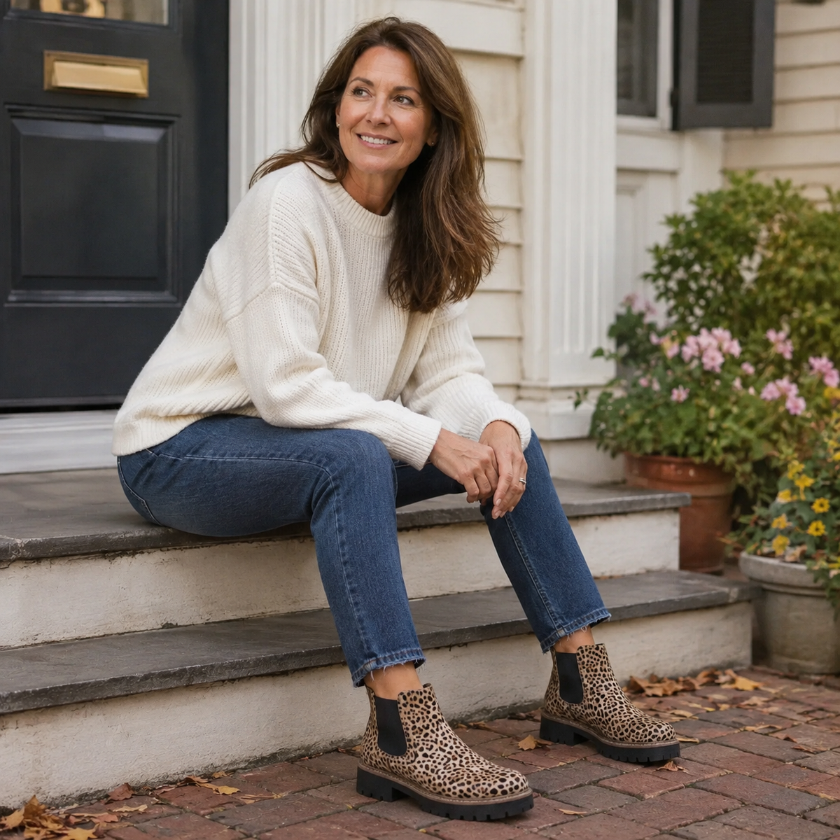 Kacob | Women's Wide Fit Side Zip Ankle Boots – Everyday Autumn Boots