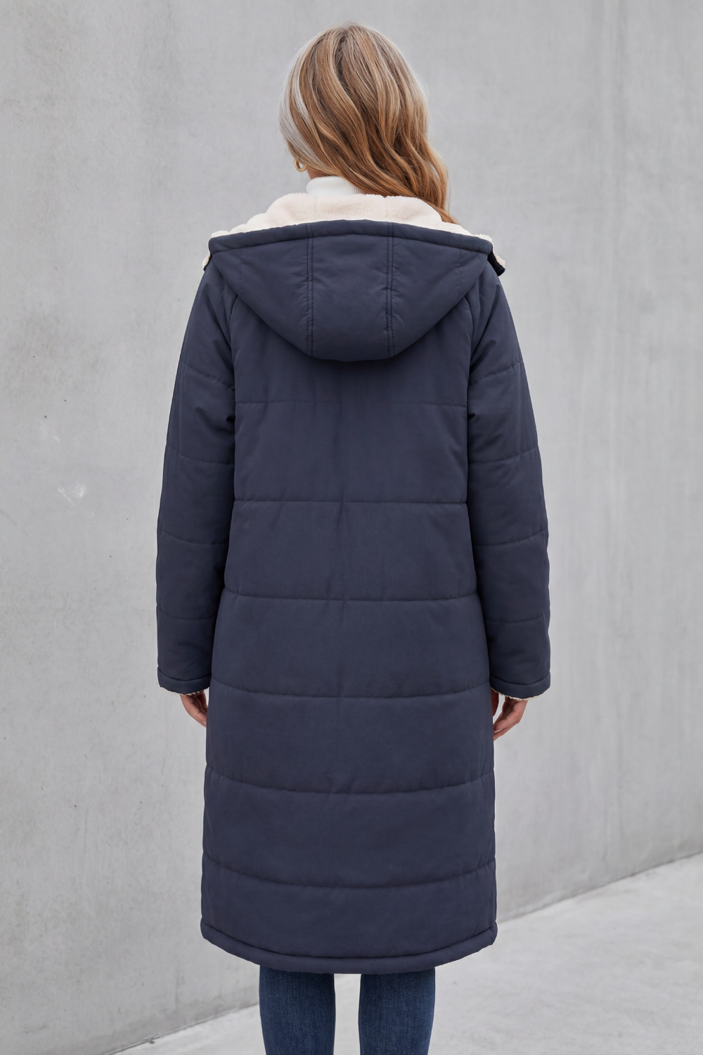 Kacob | Zip-Up Fleece Coat
